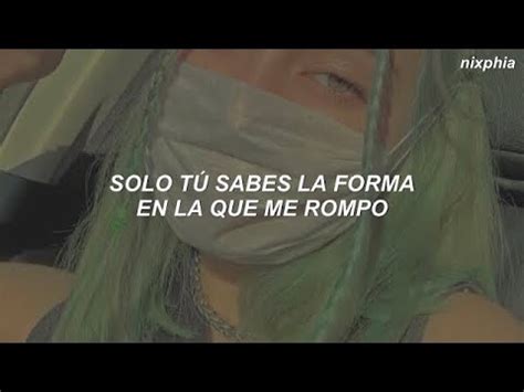 Billie Eilish idontwannabeyouanymore Traducida al Español YouTube