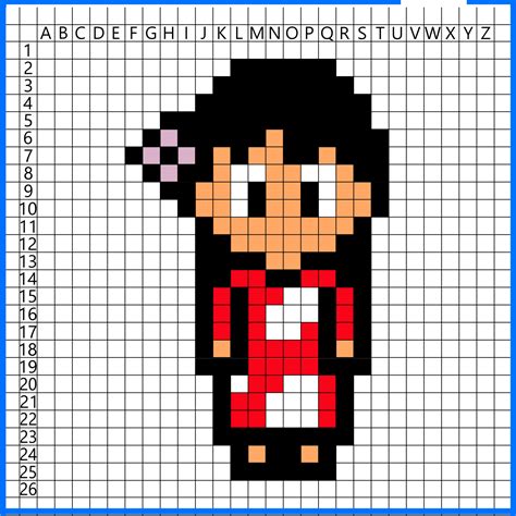 Pixel Art Simples Easy Pixel Art Lilo Et Stitch Disney Stitch The