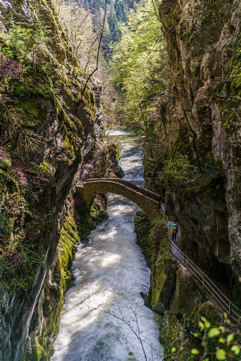 Areuse Schlucht Wanderung Im Jura Schweiz