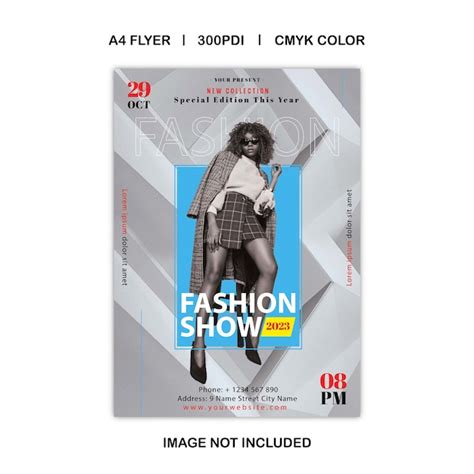 Premium Psd Fashion Show Flyer