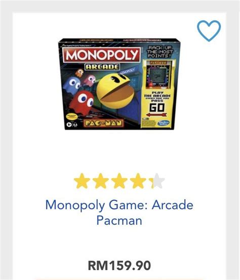 Monopoly Arcade Pacman Hobbies And Toys Toys And Games On Carousell