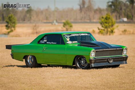 Mickey Tessneer S Green Reaper Leaf Spring Chevy Nova Dragzine