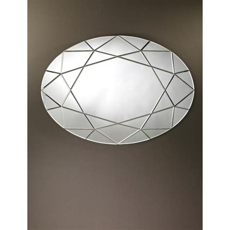 Miroirs Meubles Et Rangements QUASAR Miroir Mural Design Oval En