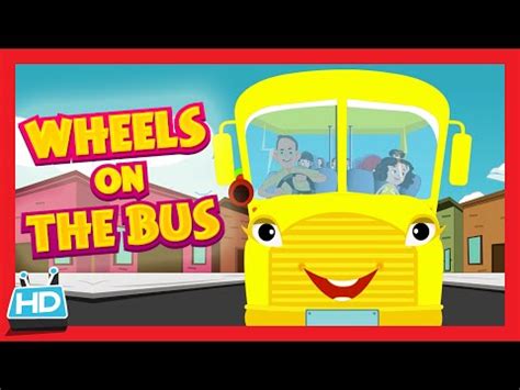 The Wheels On The Bus Lyrics - Nursery Rhymes - Lyricsupgrade