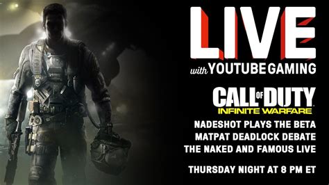 Call Of Duty Gameplay Naked And Famous MatPat Live With YouTube