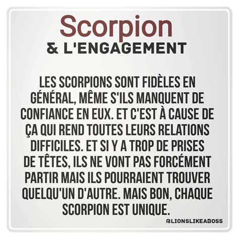 Bien Dit Signe Astrologique Scorpion Le Signe Zodiaque Scorpion