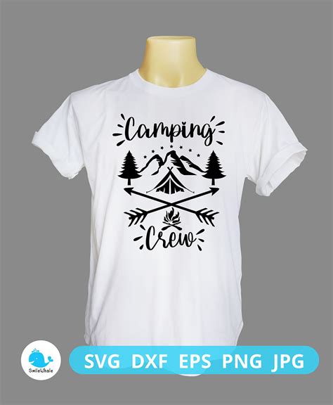 Camping Crew Svg Camping Svg Camping Shirt Svg Cutting File Digital