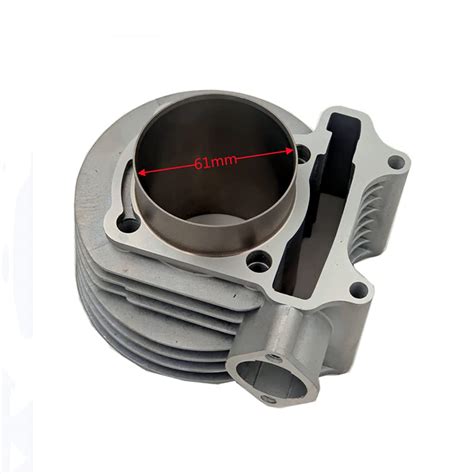 Hongyu 61mm Big Bore Cylinder Head Kit For GY6 125cc To 180cc Engine