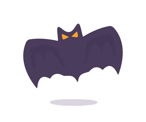 Vampire Bat Cartoon Scary Ghost Bat Blood On Halloween 26706765 Vector