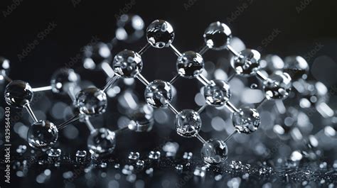 Chemical structure of sodium nitrite Stock Photo | Adobe Stock