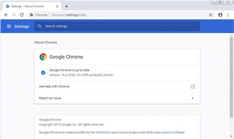 Google Chrome Browser Settings IDevice Ro