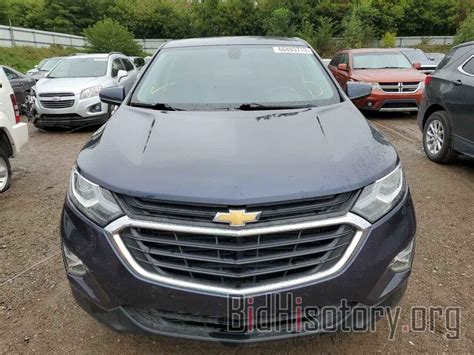 Report 3GNAXKEV0KS505295 CHEVROLET EQUINOX 2019 BLUE GAS Price And