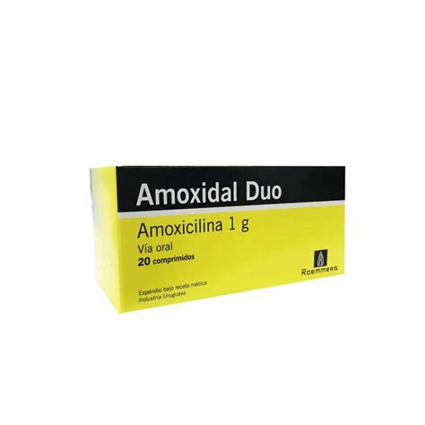 AMOXIDAL DUO 1G X 20 TAB Novafarmawimer