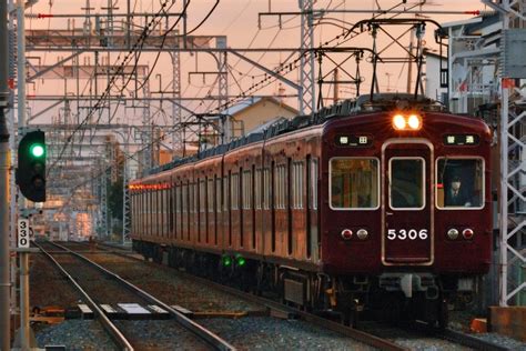 阪急電鉄 阪急5300系電車 5306 西山天王山駅 鉄道フォト・写真 By 丹波篠山さん レイルラボraillab