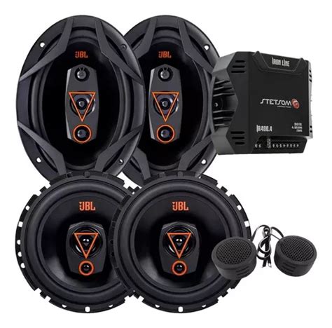 Kit 4 Falantes Jbl 6 E 6x9 Pol Multsystem Módulo 400w Parcelamento