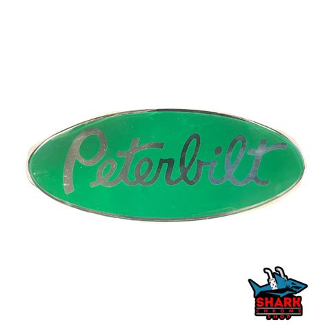 Peterbilt Emblem – Shark Chrome Shop