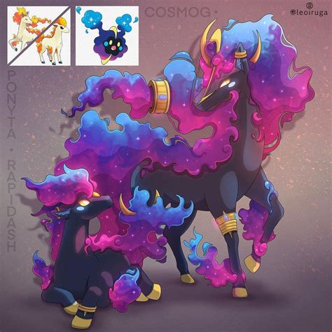 LEONARDO 🎨 on Instagram: " New Pokémon Fusion (COMMISSION) Ponyta ...