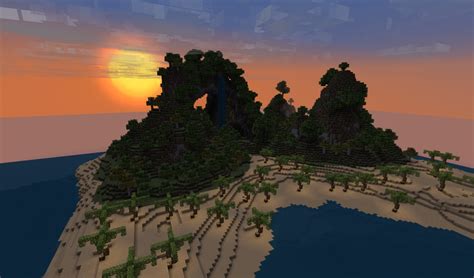 Tropical Island (With Download!) Minecraft Map