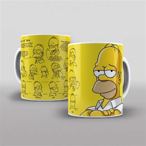 Caneca Personalizada Homer Simpson Shopee Brasil