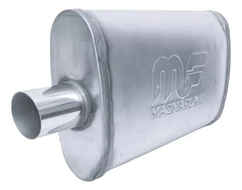 Resonador Muffler Magnaflow Acero Inoxidable Auto Camioneta Cuotas