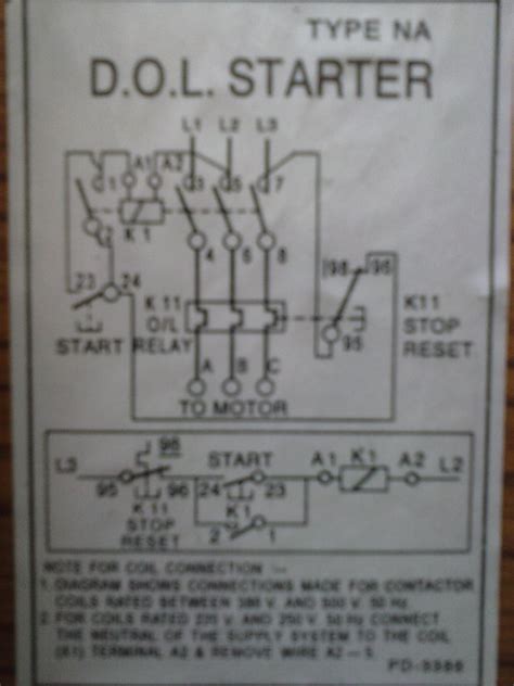 How To Wire Single Phase Starter » Wiring Work