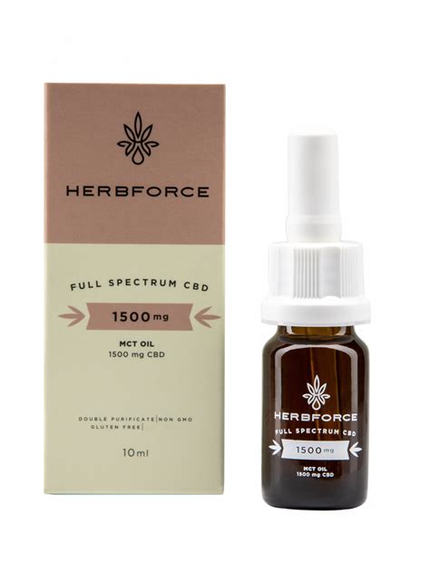 CBD 15 HERBFORCE CBD OLEJ 15 HERBFORCE