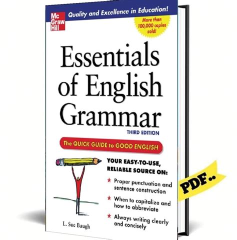 Essentials Of English Grammar A Quick Guide To Good English