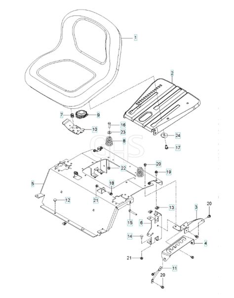 Husqvarna Z146 Seat GHS