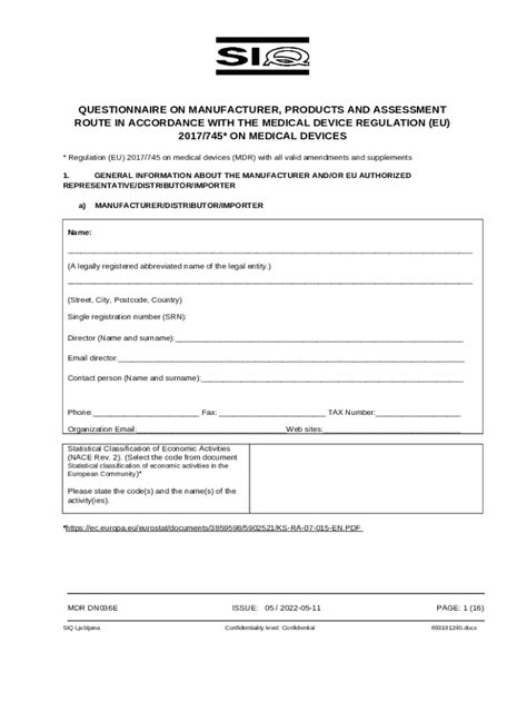 Overview Of The Eu Mdr And The Ce Marking Process Doc Template Pdffiller