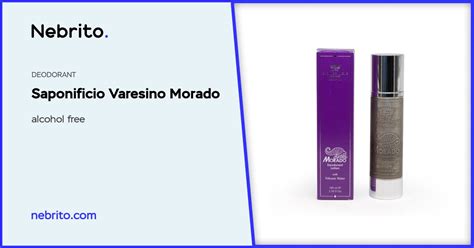 Deodorant Saponificio Varesino Morado Alcohol Free Ml Nebrito