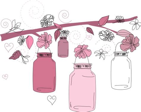 Mason Jar Vector Images Over 6 000