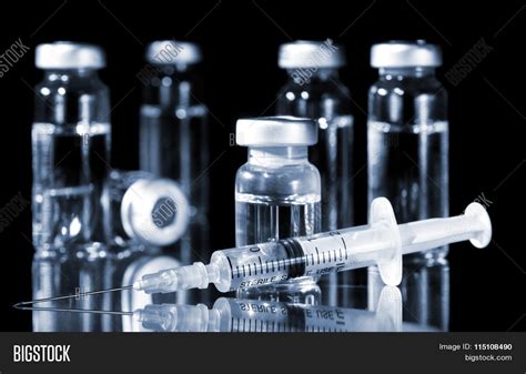 Glass Medicine Vials Image And Photo Free Trial Bigstock