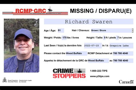 Rcmp Looking For Missing Man With Connections To St Paul The