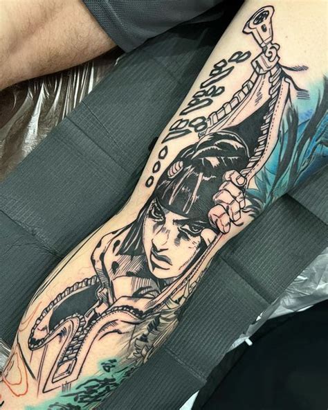 Mana Tattooist On Instagram Bruno Bucciarati From Jojos Bizarre