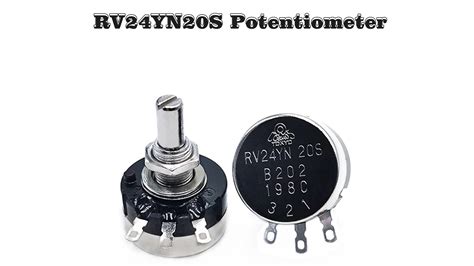 Potenciometro Rv30yn20s B501 500 Ohm 500r Single Turn Adjustable Carbon