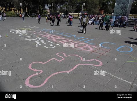 Explanada De La Alcaldía De Xochimilco En La Ciudad De México Que Está Siendo Utilizada Por