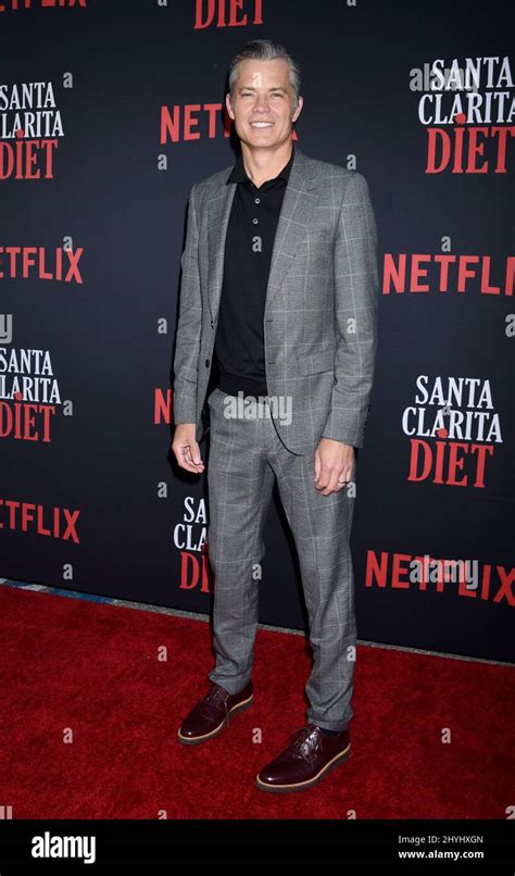 Timothy Olyphant attending the premiere of Netflix's Santa Clarita Diet ...