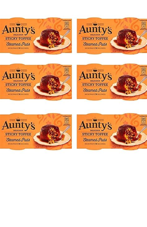 Amazon Auntys Sticky Toffee Puddings X Sticky Toffee Steamed