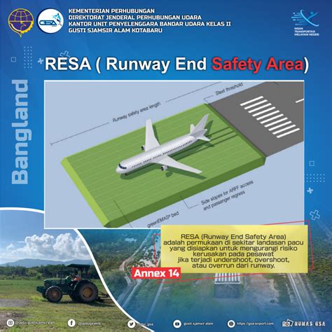 Runway End Safety Area (RESA) – UPBU Gusti Sjamsir Alam