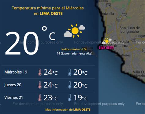 Senamhi Pron Stico Del Clima En Lima Hoy Mi Rcoles De Diciembre Del