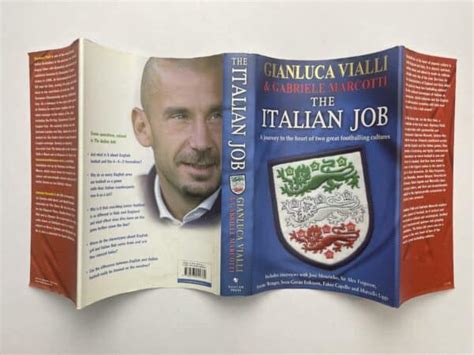 Gianluca Vialli Gabriele Marcotti The Italian Job Double Signed