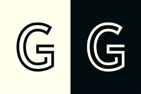 Abstract Initial Letter G Logo 23785503 Vector Art At Vecteezy