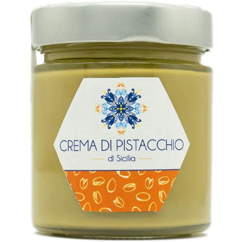 Crema spalmabile Pistacchio di Sicilia Spanò Sapore Siciliano