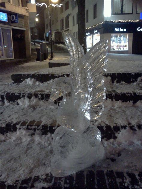 Technmore A Cool Ice Sculpture In Kleve Germany