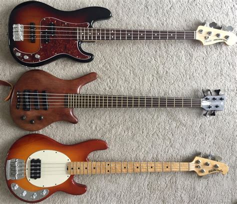 After 35 Years Of Playing Here’s My Collection R Bassguitar