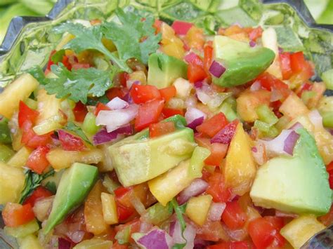 Peach Avocado Salsa Recipe