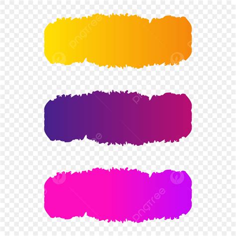 Brush Stroke Shape Vector Hd Images Brush Stroke Shape For Text Design