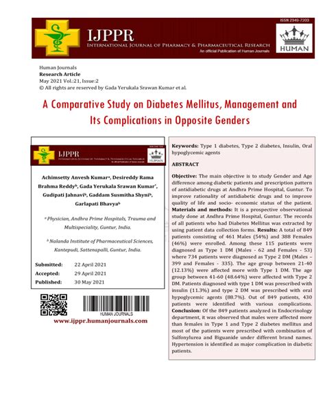 diabetes research article