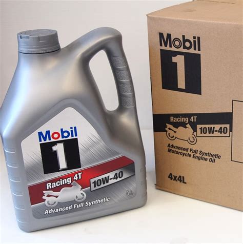 Mobil 1 Racing 4T 10w40 4×4 Litre