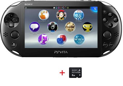 Sony Ps Vita Black Console Pch Playstation Used Japan